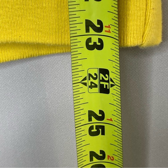 Vintage Champion Embroidered Pullover Sweatshirt-Yellow-Unisex S-Vtg-80s-90s-Y2K - Picture 10 of 10